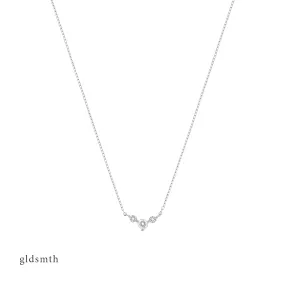 14k White Gold Matilda Necklace