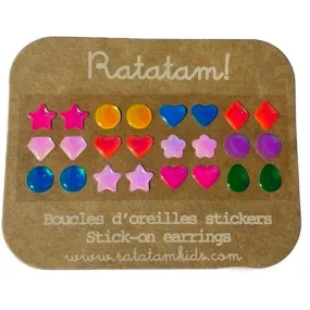 Adhesive Earrings (set of 12) - Ratatam