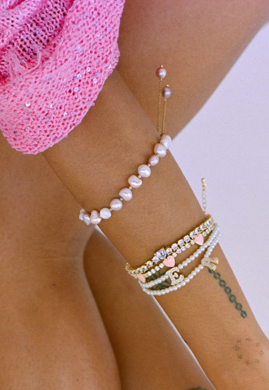 ADJUSTABLE CUSTOM PEARL BRACELET