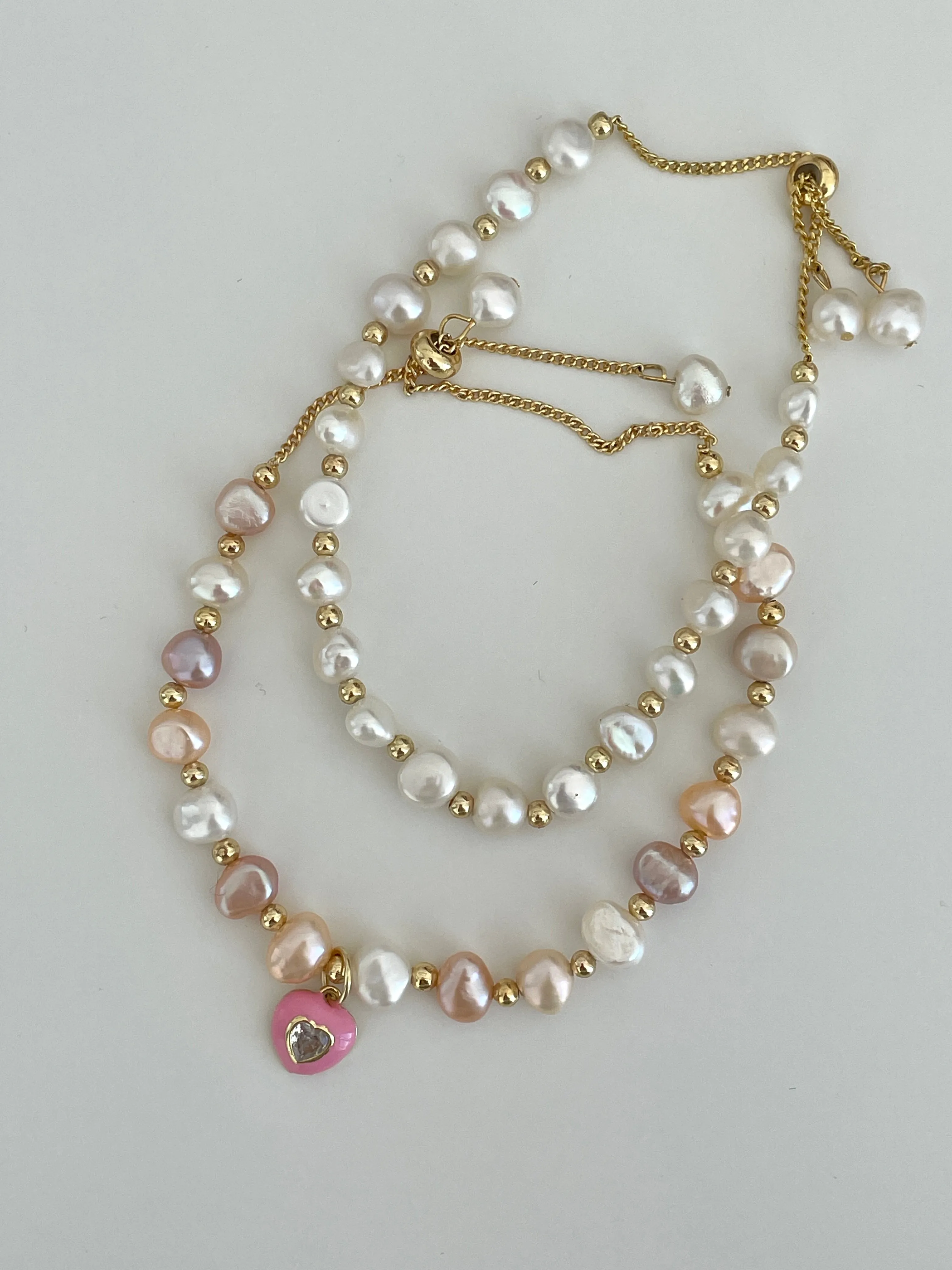 ADJUSTABLE CUSTOM PEARL BRACELET
