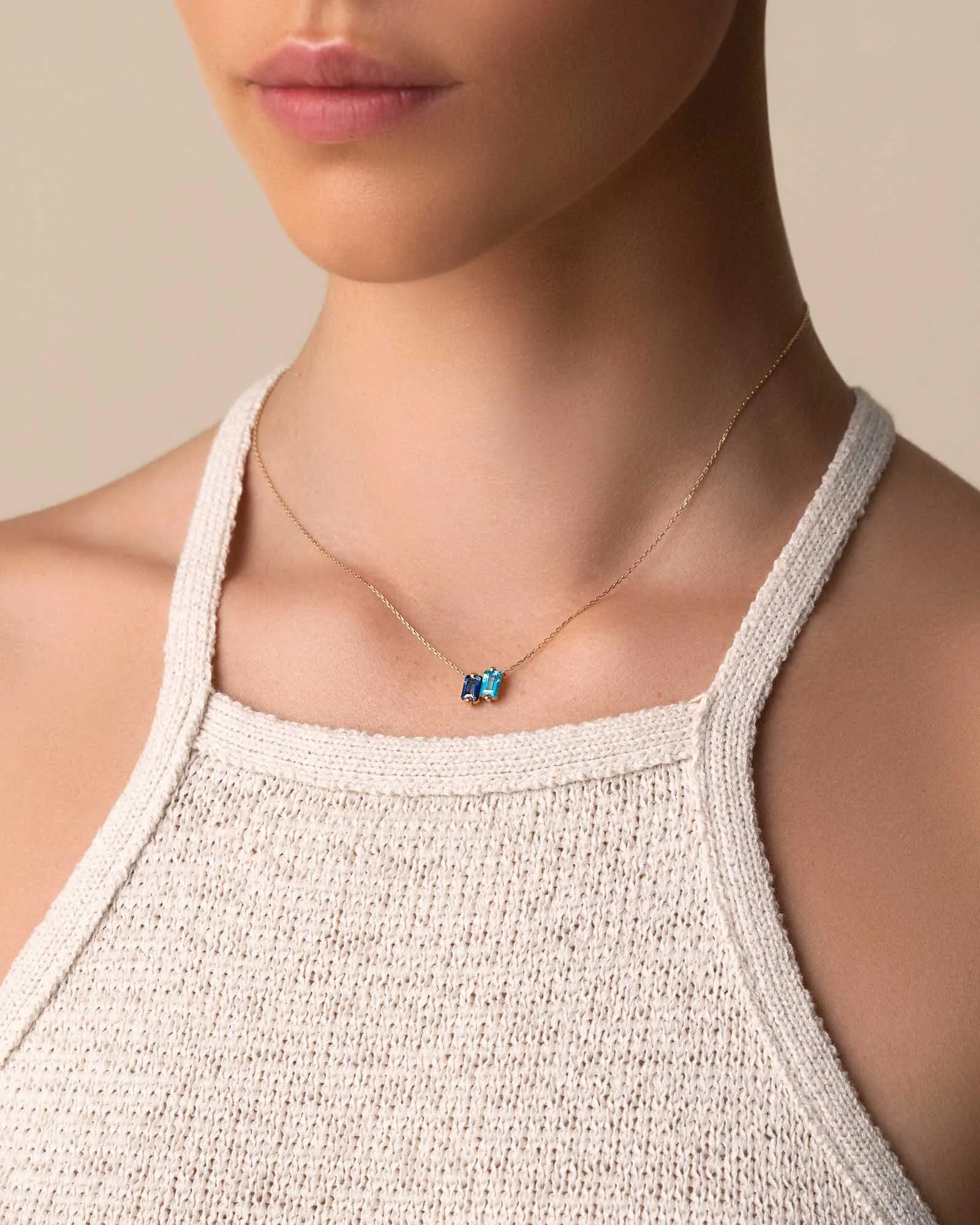 Ann Blue Ombre Mini Pendant