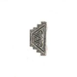 Aztec Step Watch Attachment Silver Plated - 12mm