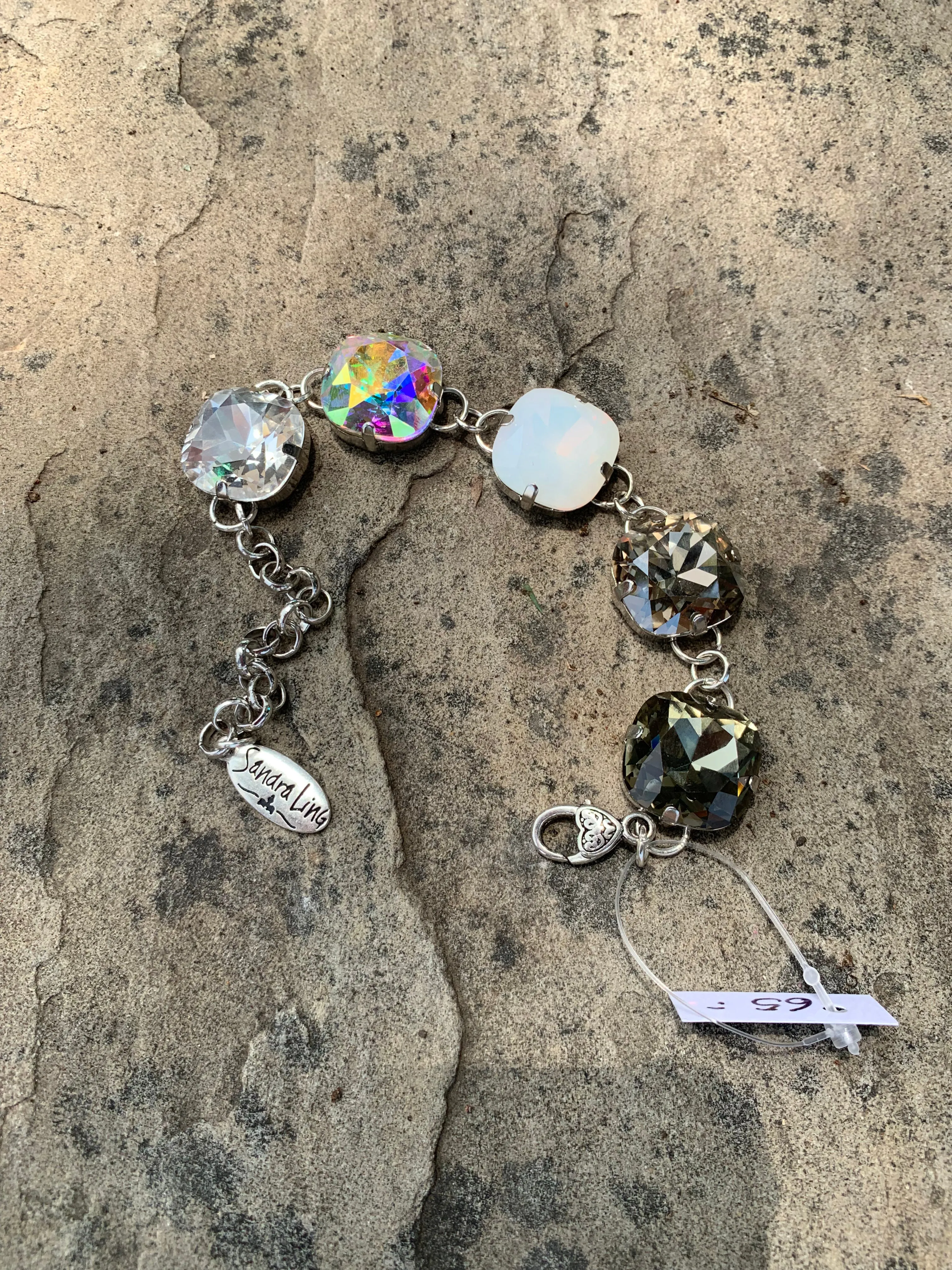 Bethany Crystal Bracelet - AB Mix
