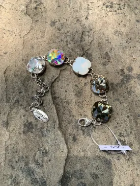 Bethany Crystal Bracelet - AB Mix
