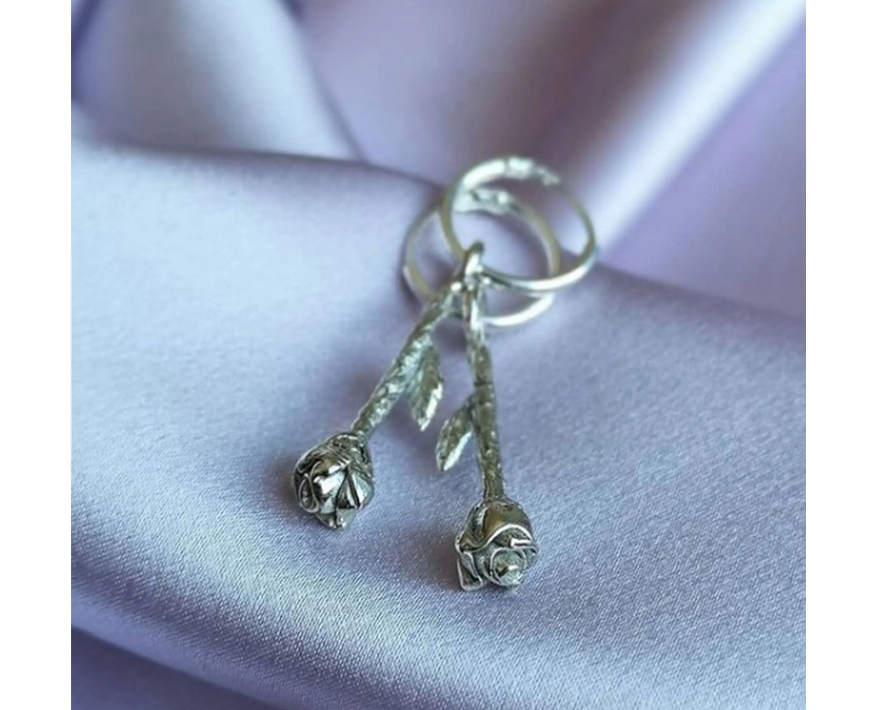 BILAK Rose Charm Earrings
