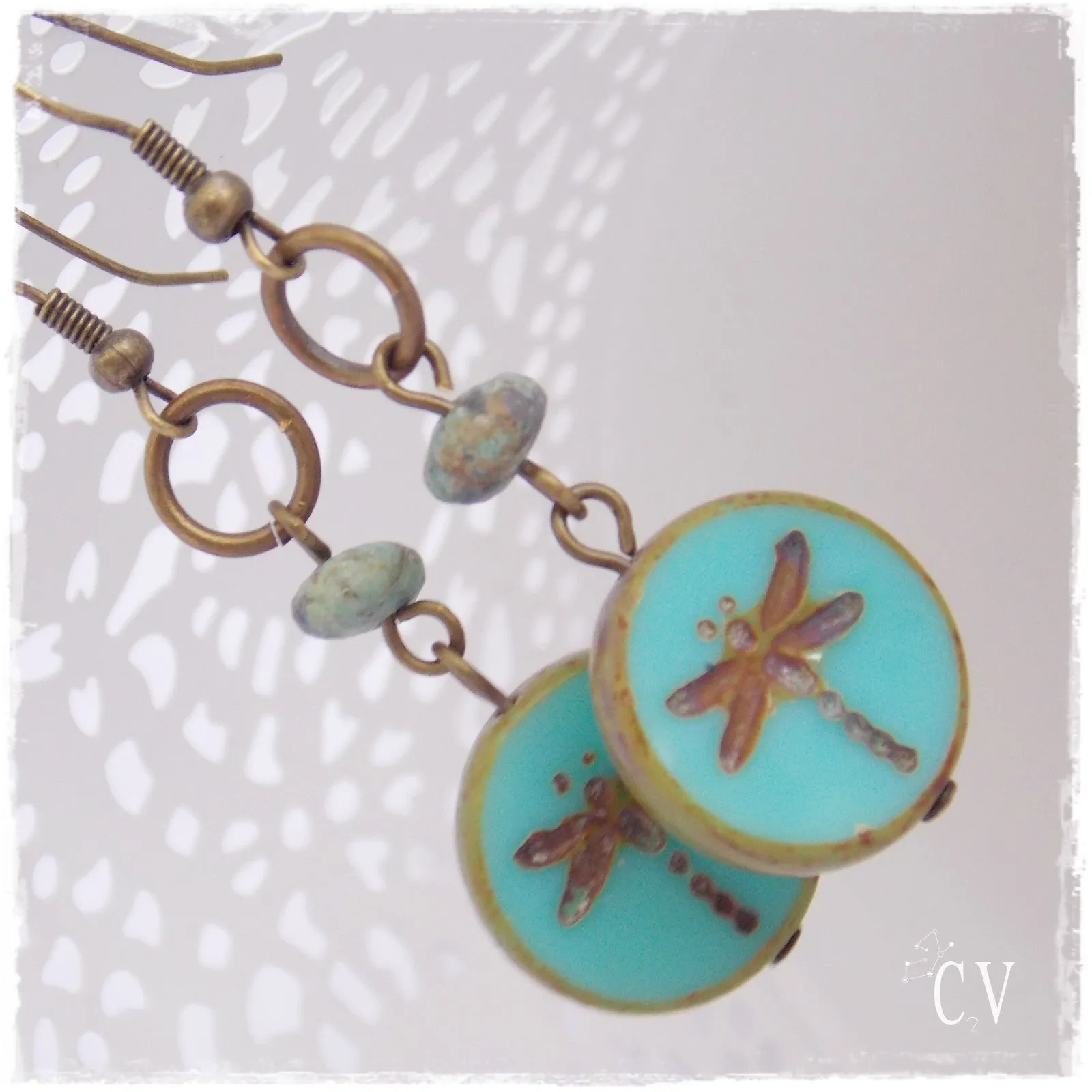 Bohemian Dragonfly Earrings