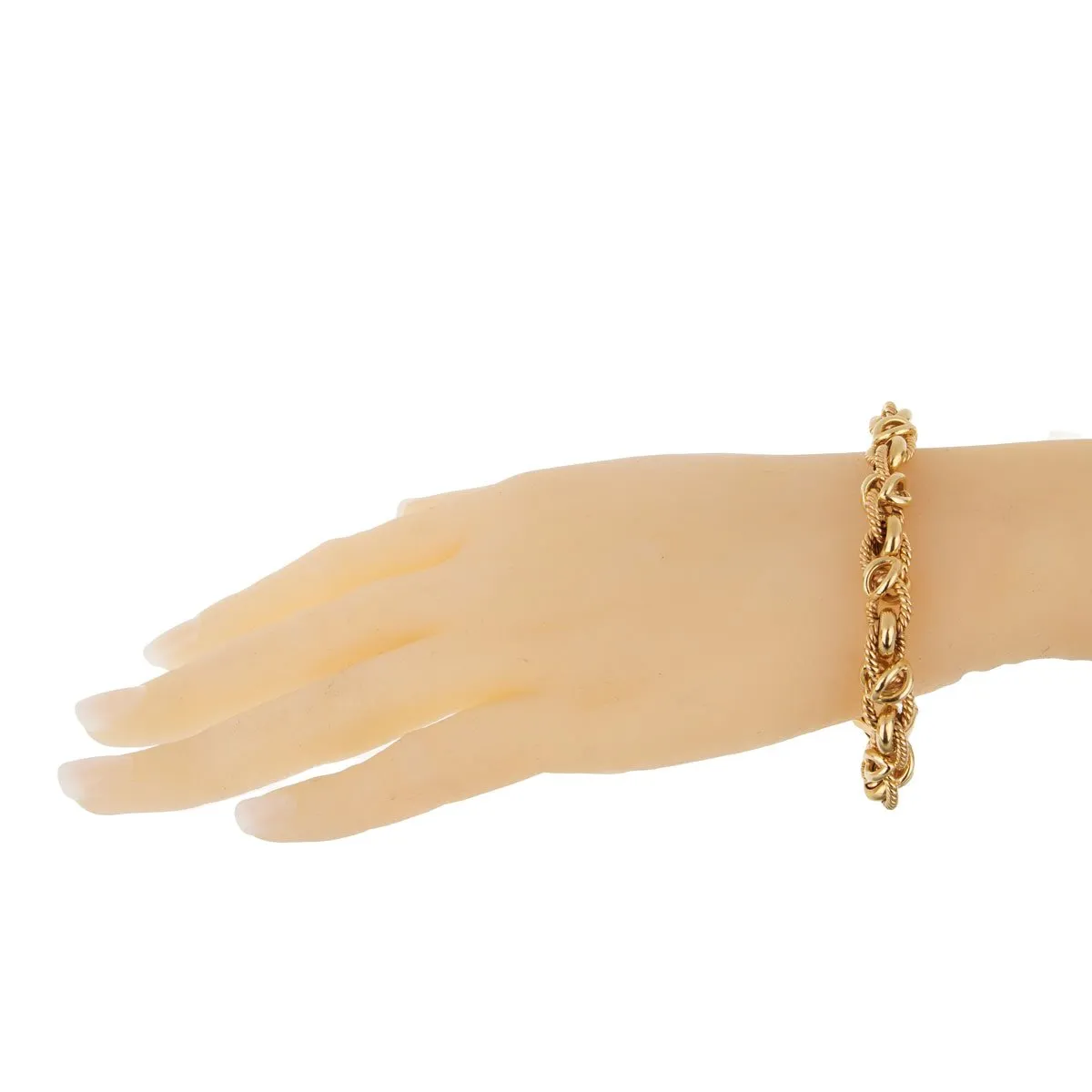 Bulgari Vintage Yellow Gold Chain Link Bracelet