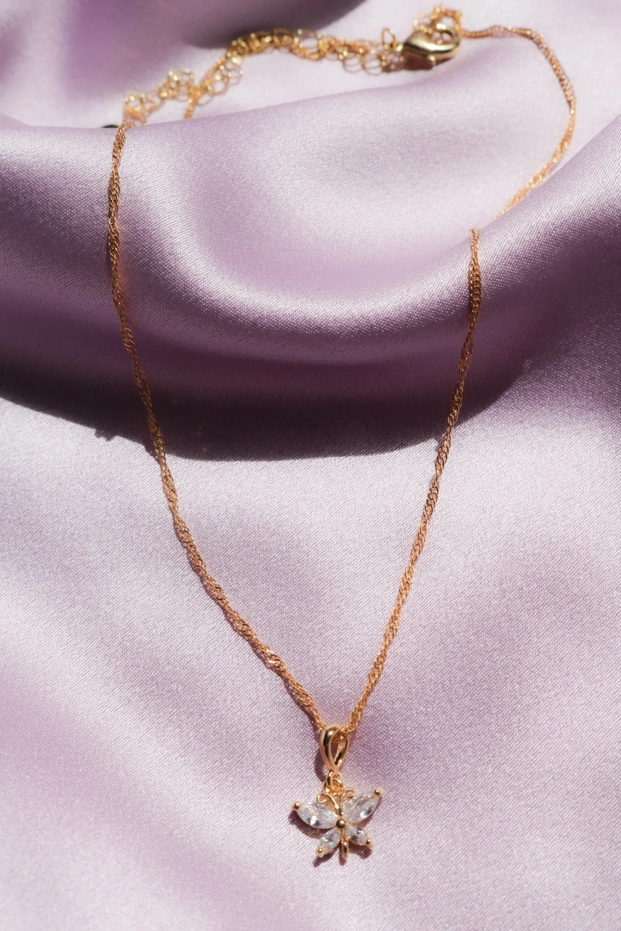 Butterfly Garden Necklace