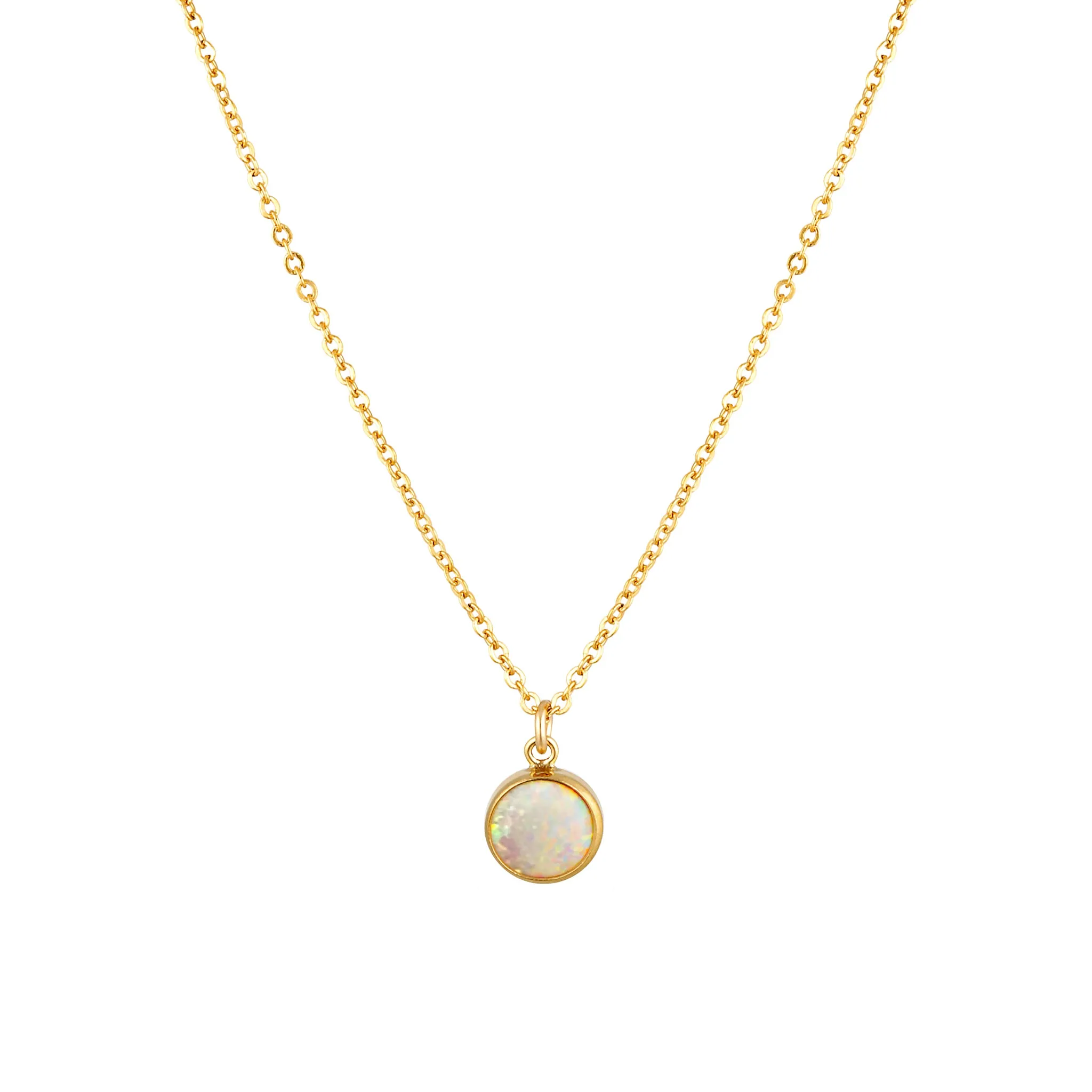 Cooper Necklace  - Opal