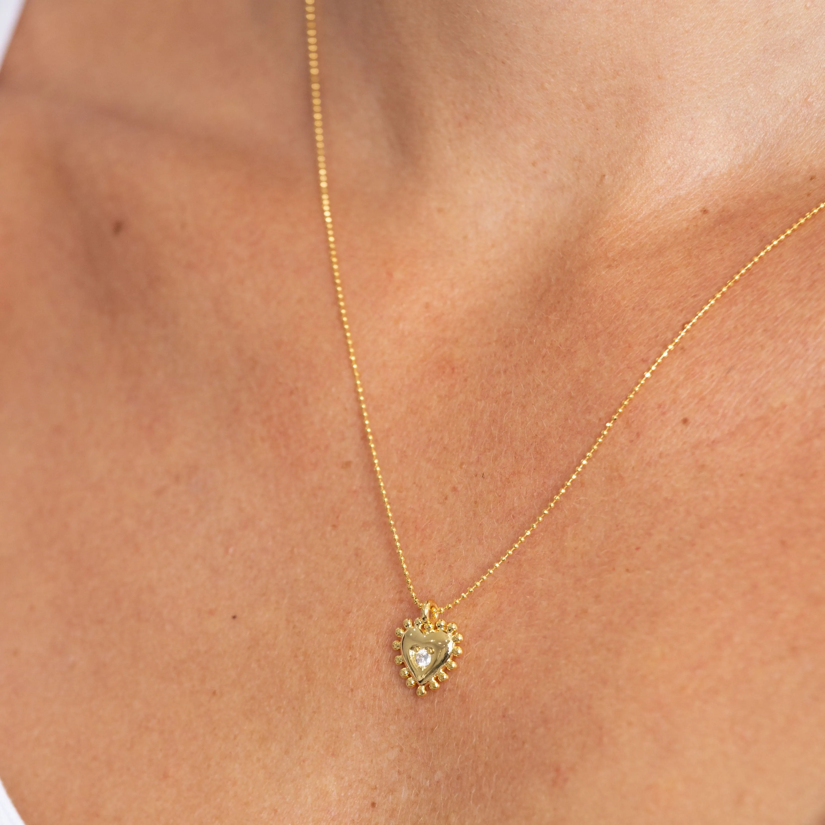 Courtney Heart Necklace