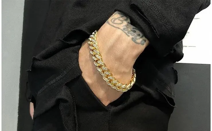 Diamond Cuban Chain Bracelet