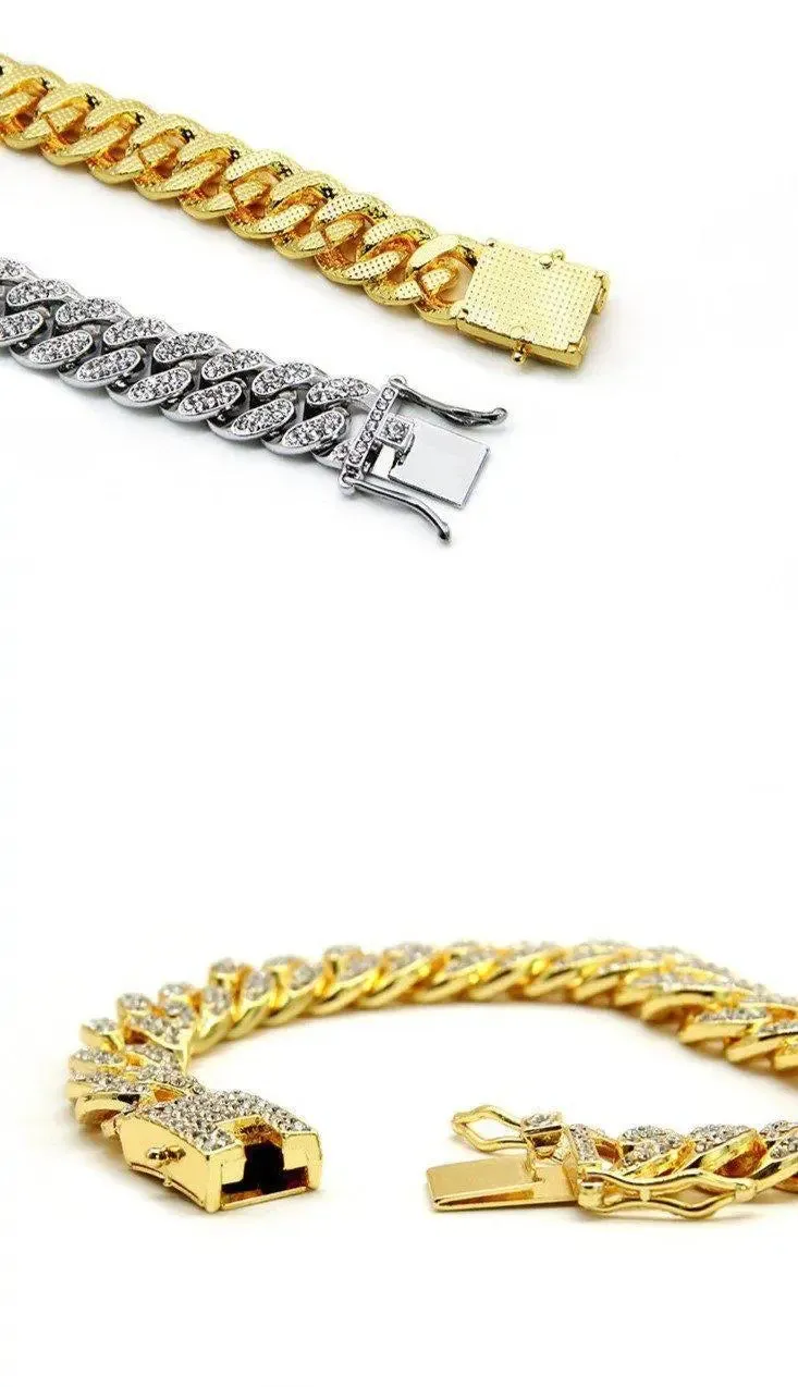 Diamond Cuban Chain Bracelet