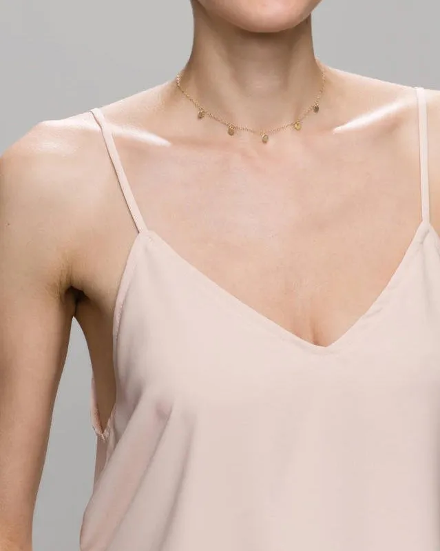 Disc Dangle Necklace