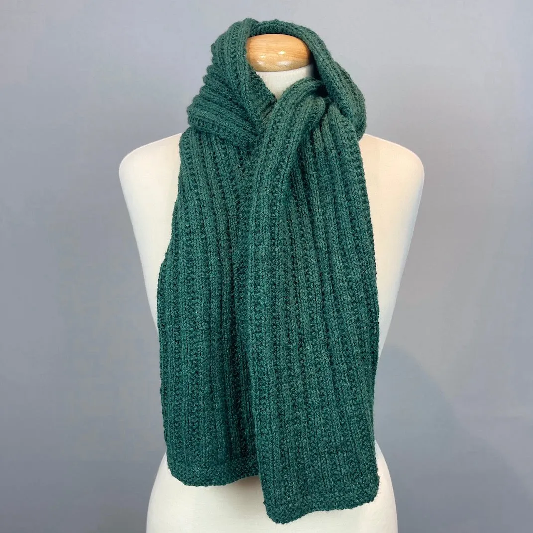 Double Broken Rib Scarf (DK version) Knitting Kit | Queensland Kathmandu DK & Knitting Pattern (#003B)