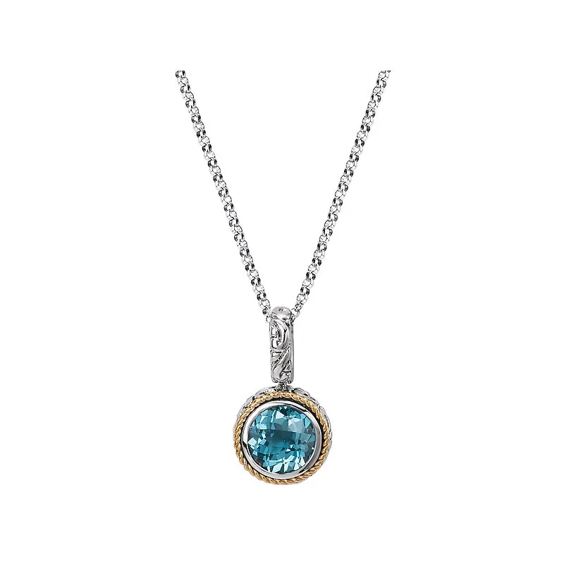 Eleganza Ladies Fashion Gemstone Necklace