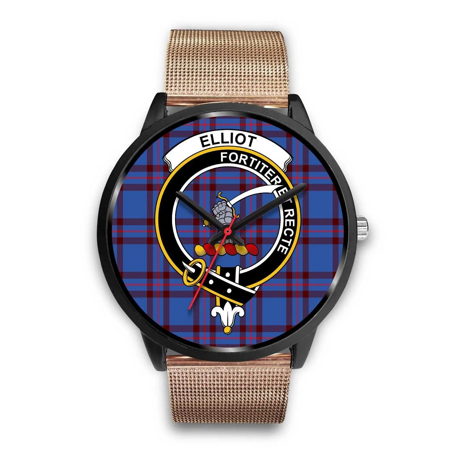 Elliot Modern Clan Badge Tartan Black Watch