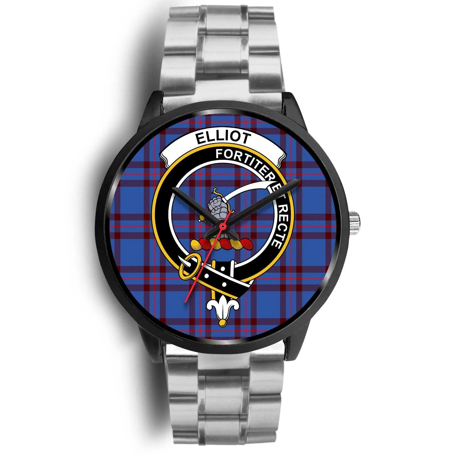Elliot Modern Clan Badge Tartan Black Watch