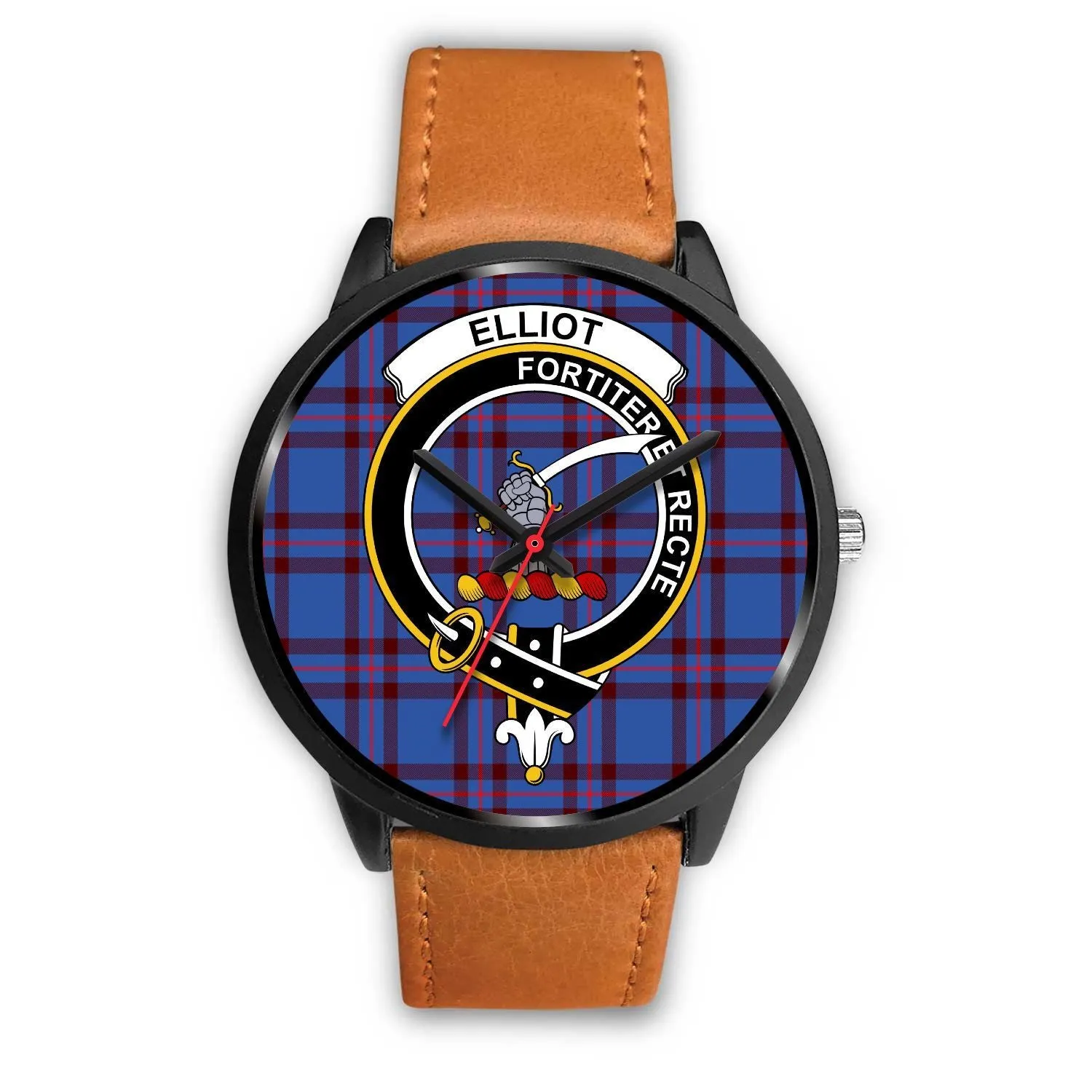 Elliot Modern Clan Badge Tartan Black Watch
