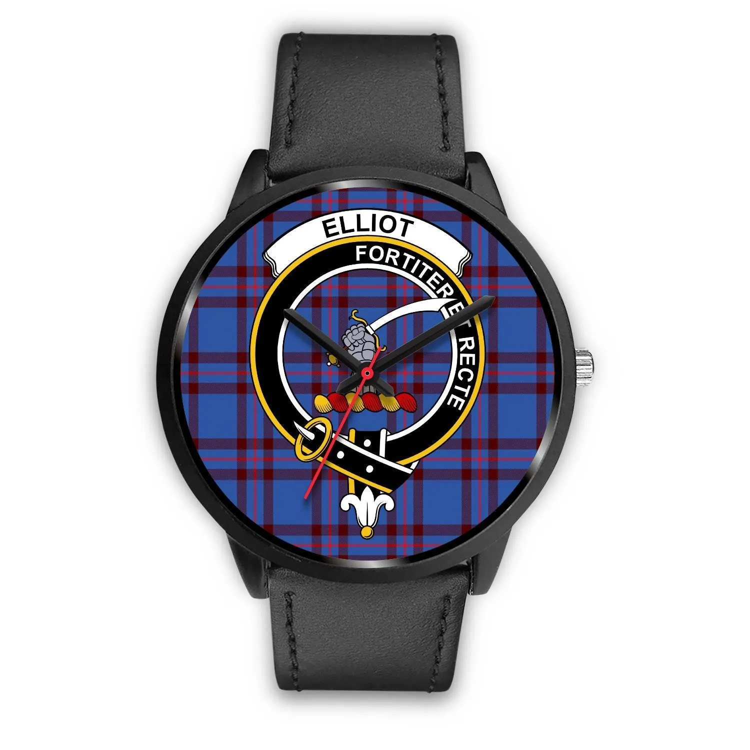 Elliot Modern Clan Badge Tartan Black Watch