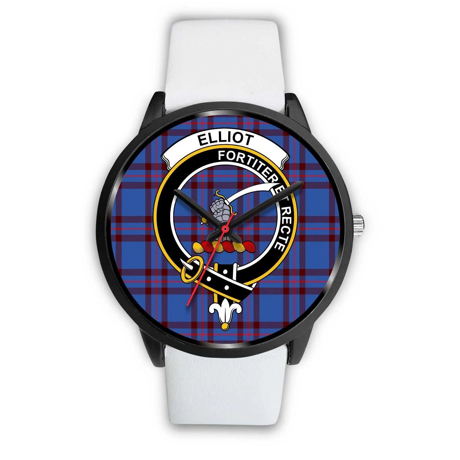 Elliot Modern Clan Badge Tartan Black Watch