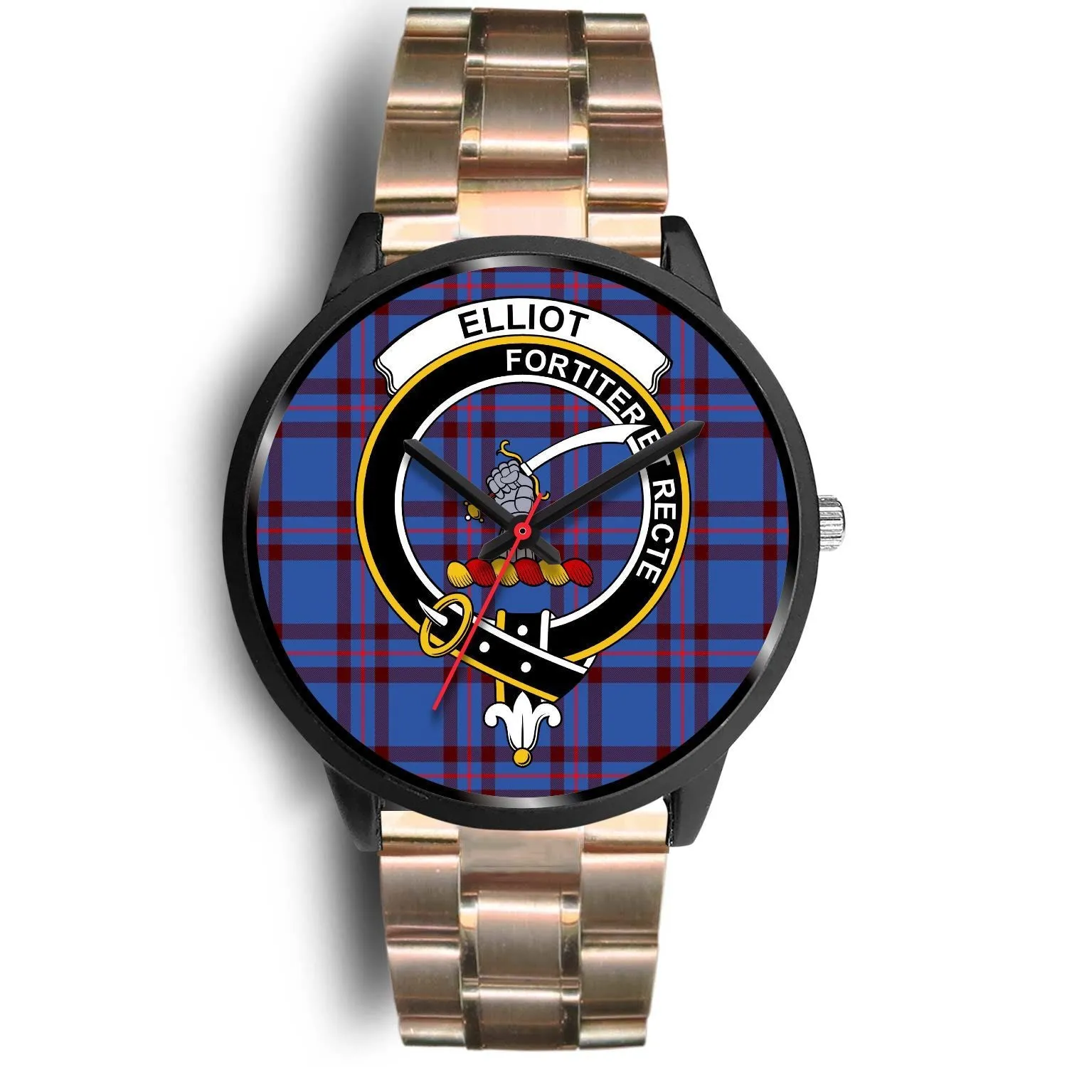 Elliot Modern Clan Badge Tartan Black Watch