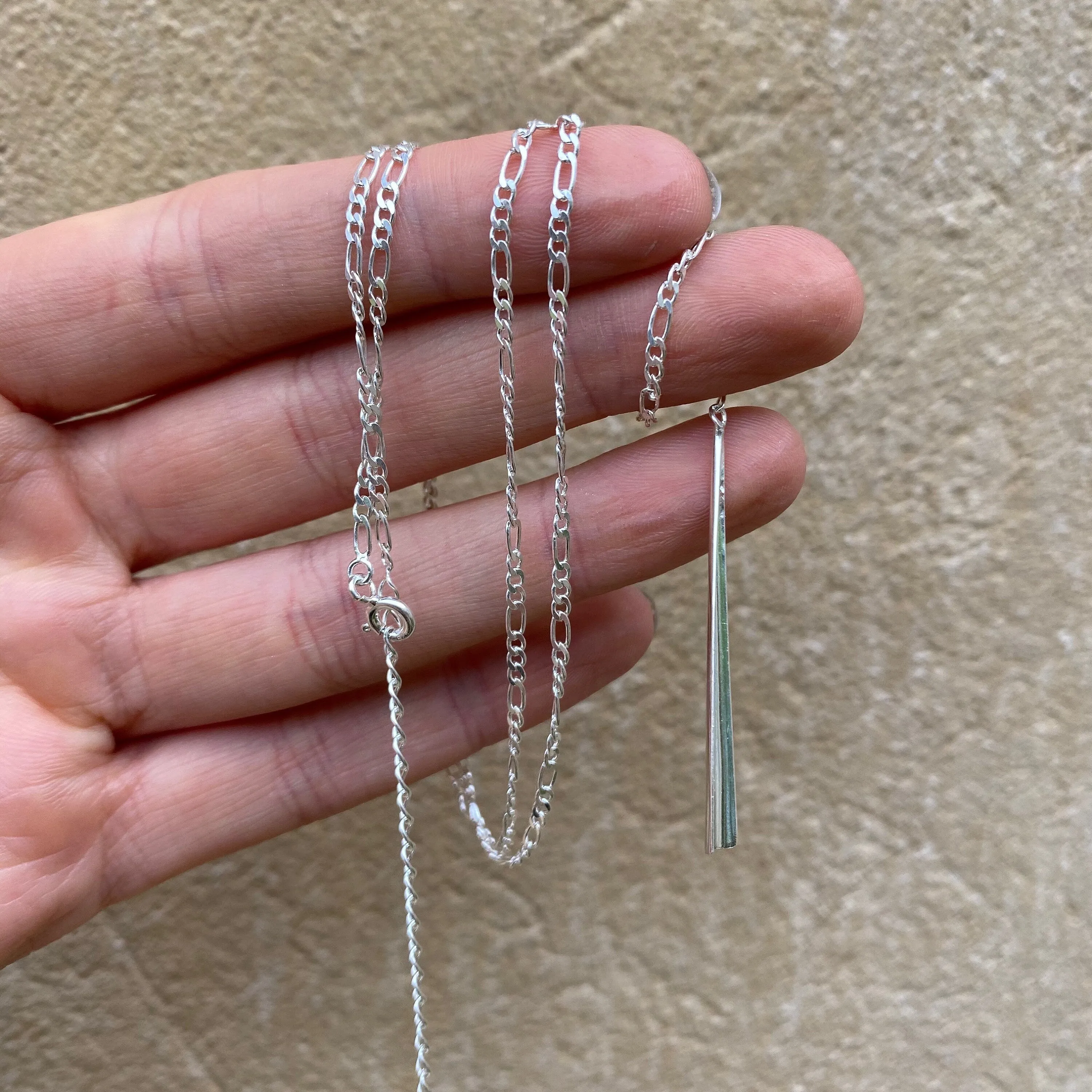 Figaro Sterling Silver Necklace
