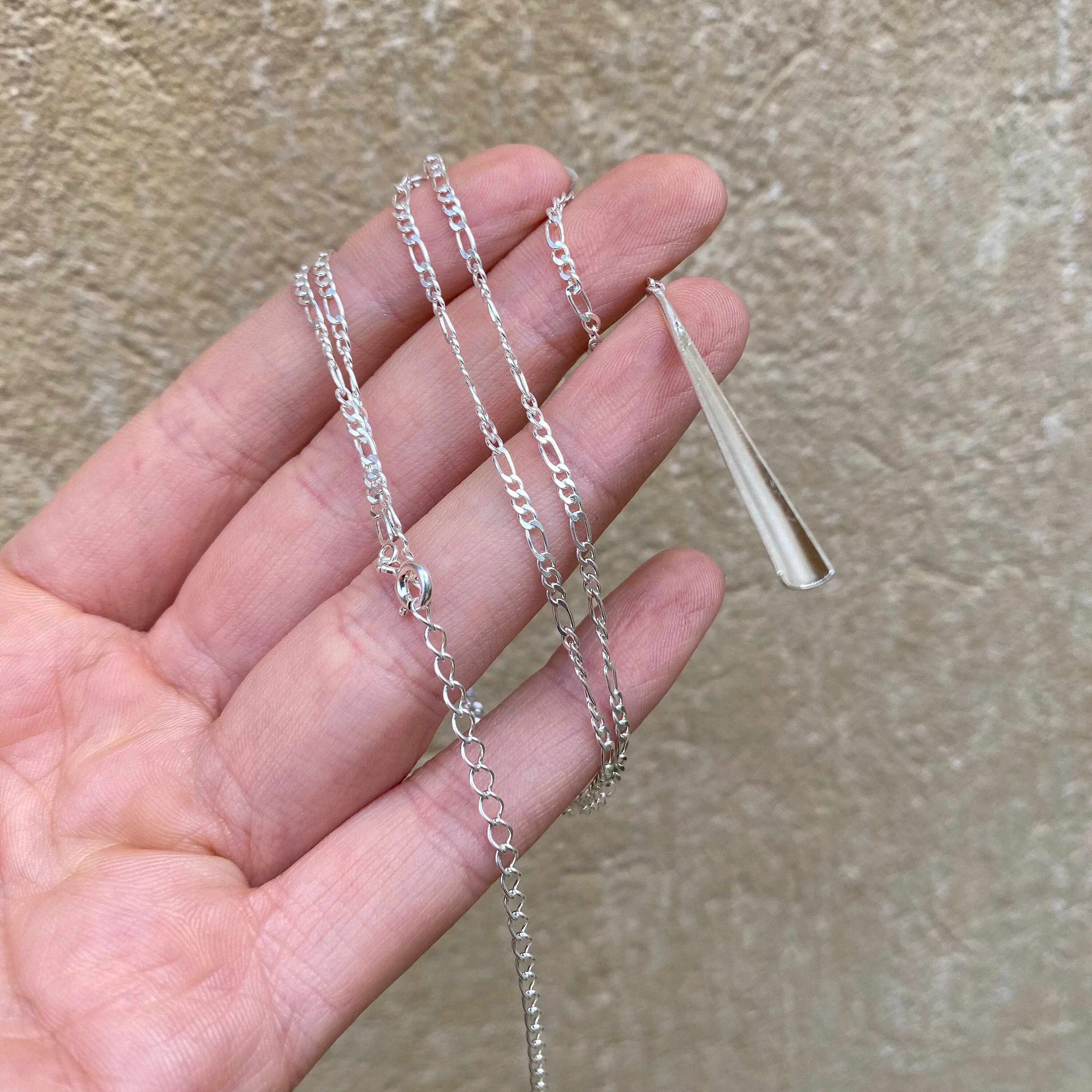 Figaro Sterling Silver Necklace