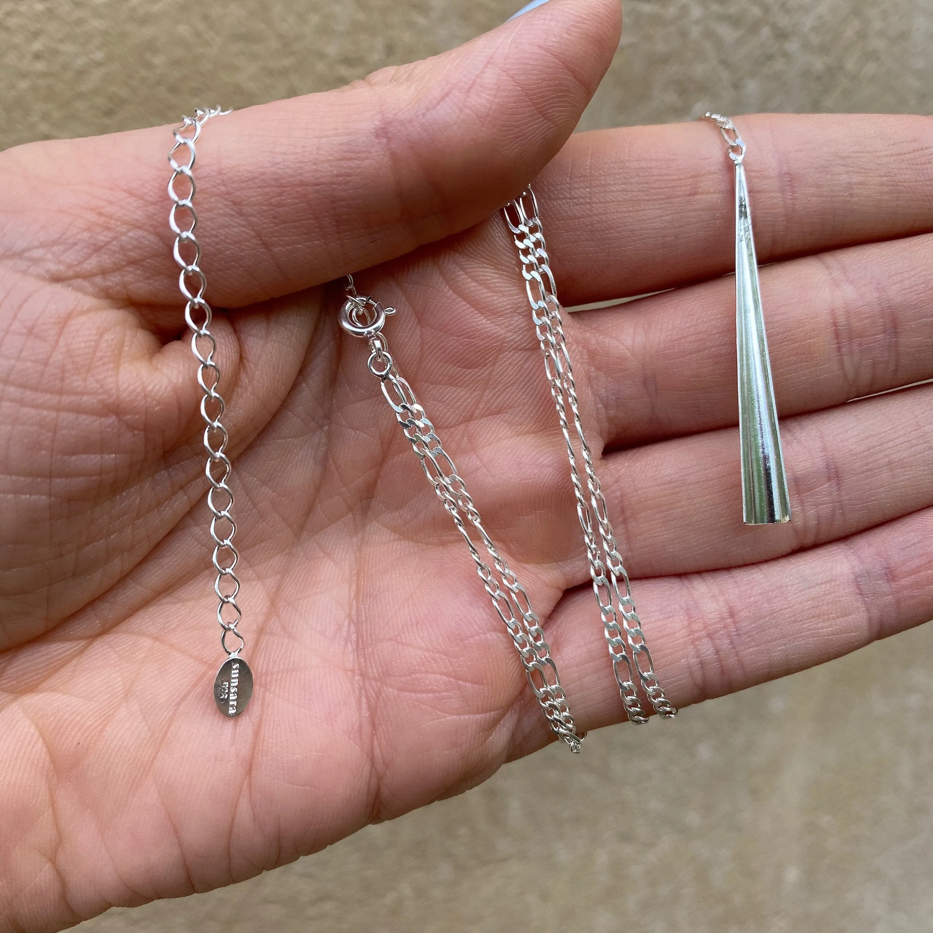 Figaro Sterling Silver Necklace