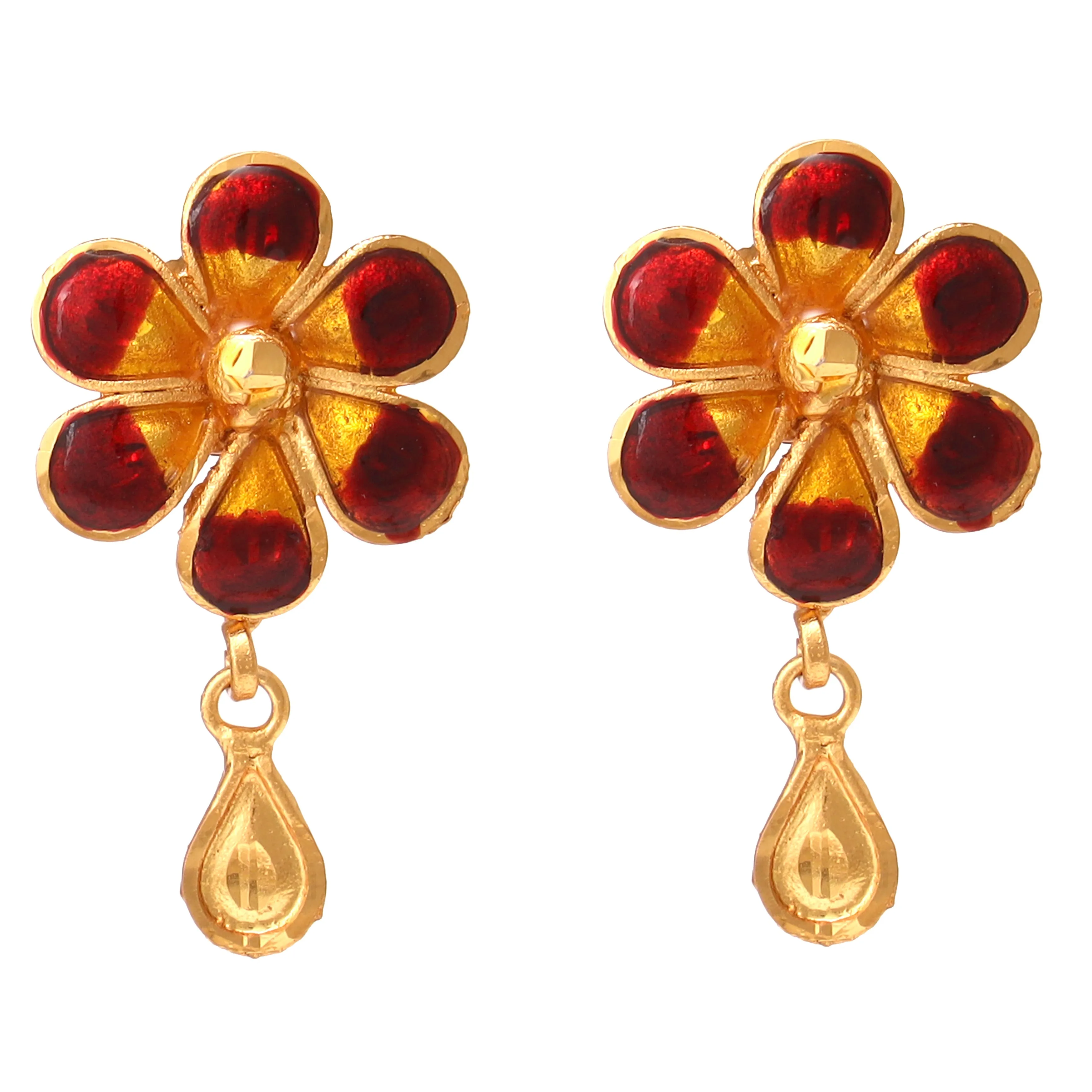 Floral Design Small Necklace Set