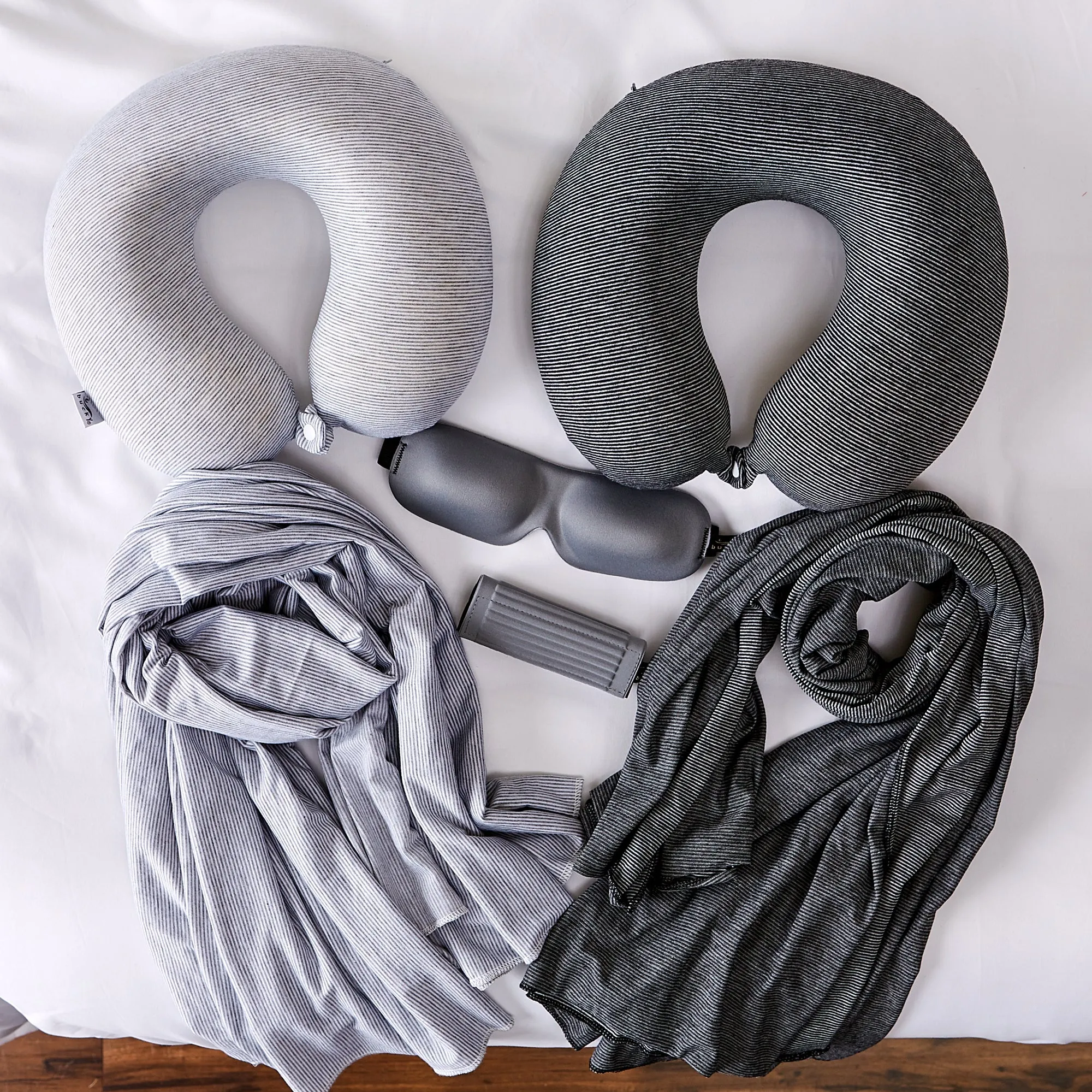 Free Black Stripe Blanket Scarf