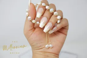 Freshwater Pearl Bracelet, Wedding Bracelet, Statement Bracelet, Real Pearl Bracelet,Gift for her, wedding jewelry, Bride bracelet.