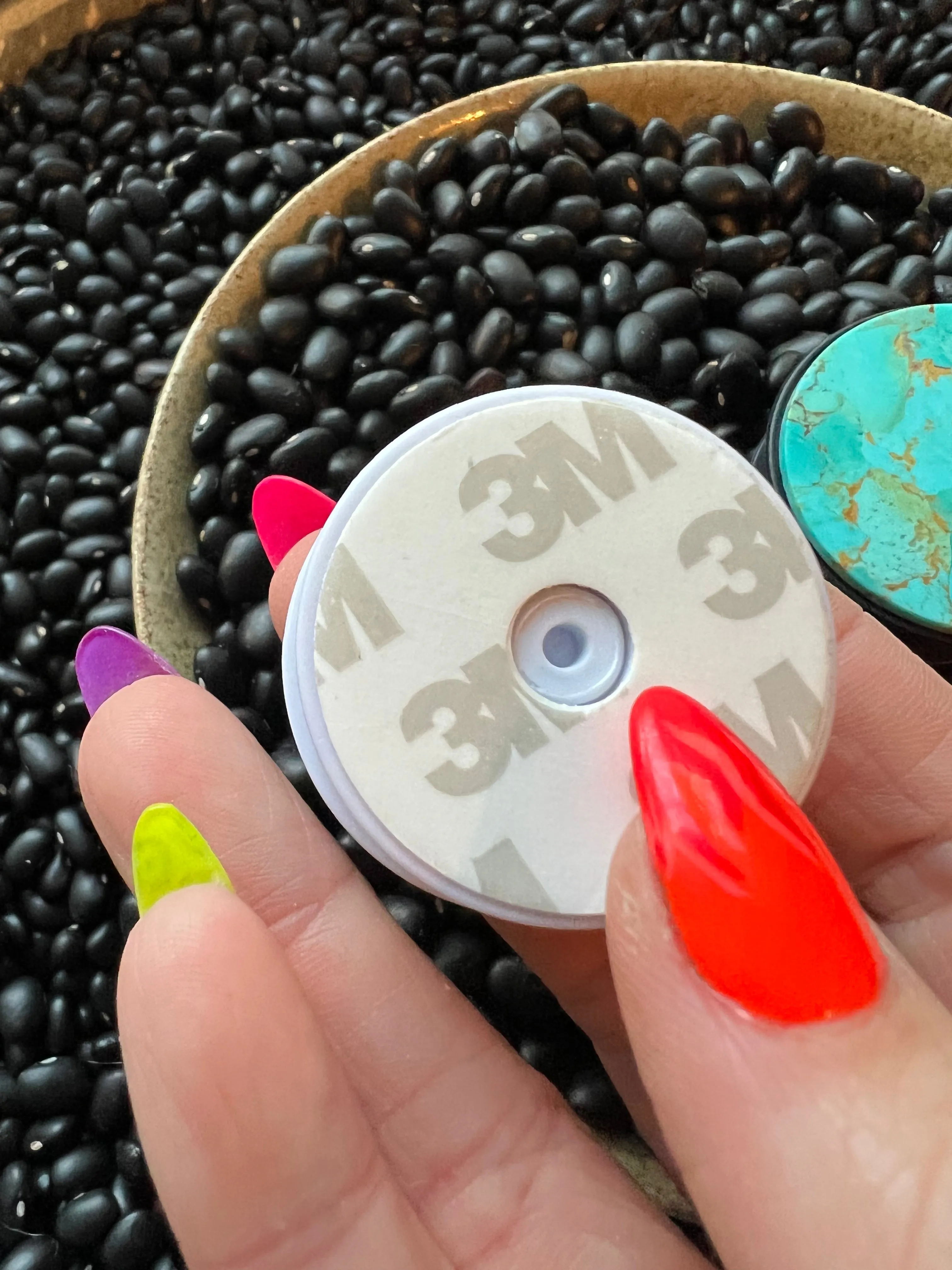 Genuine Kingman Turquoise Phone Pop Socket