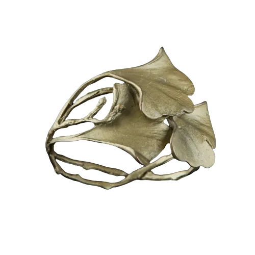 Ginkgo Cuff Bracelet