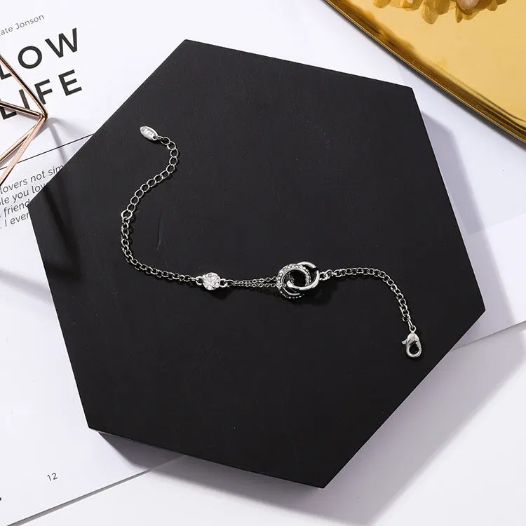 Korean Double Ring Fashion Bracelet