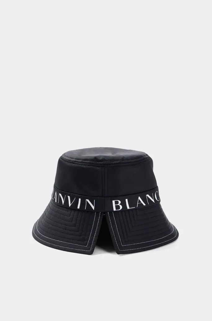 Lanvin Blanc Logo Bucket Hat