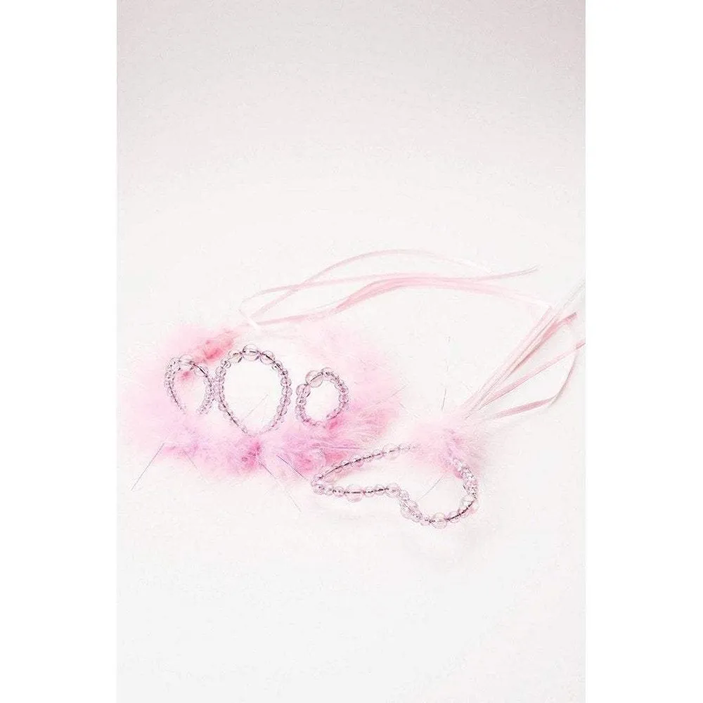 Little Adventures Pink Wand & Tiara Set