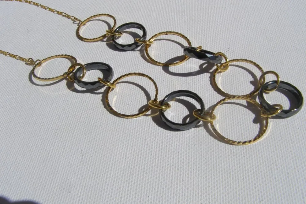 Long Gold Necklace
