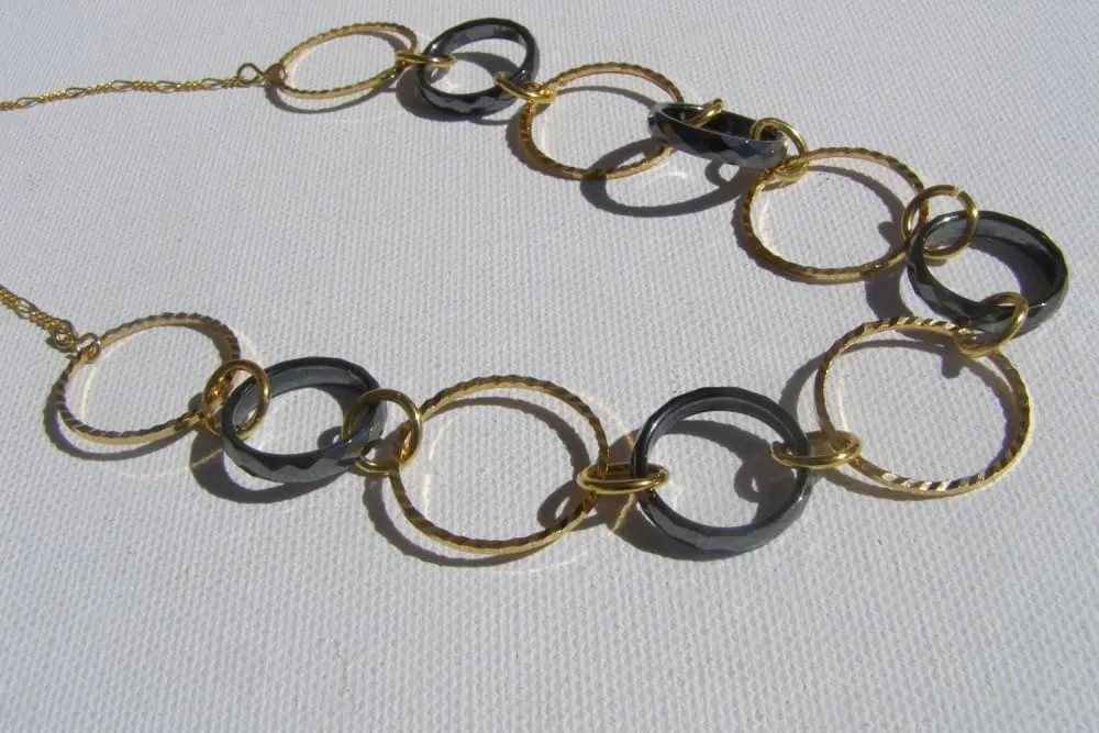 Long Gold Necklace