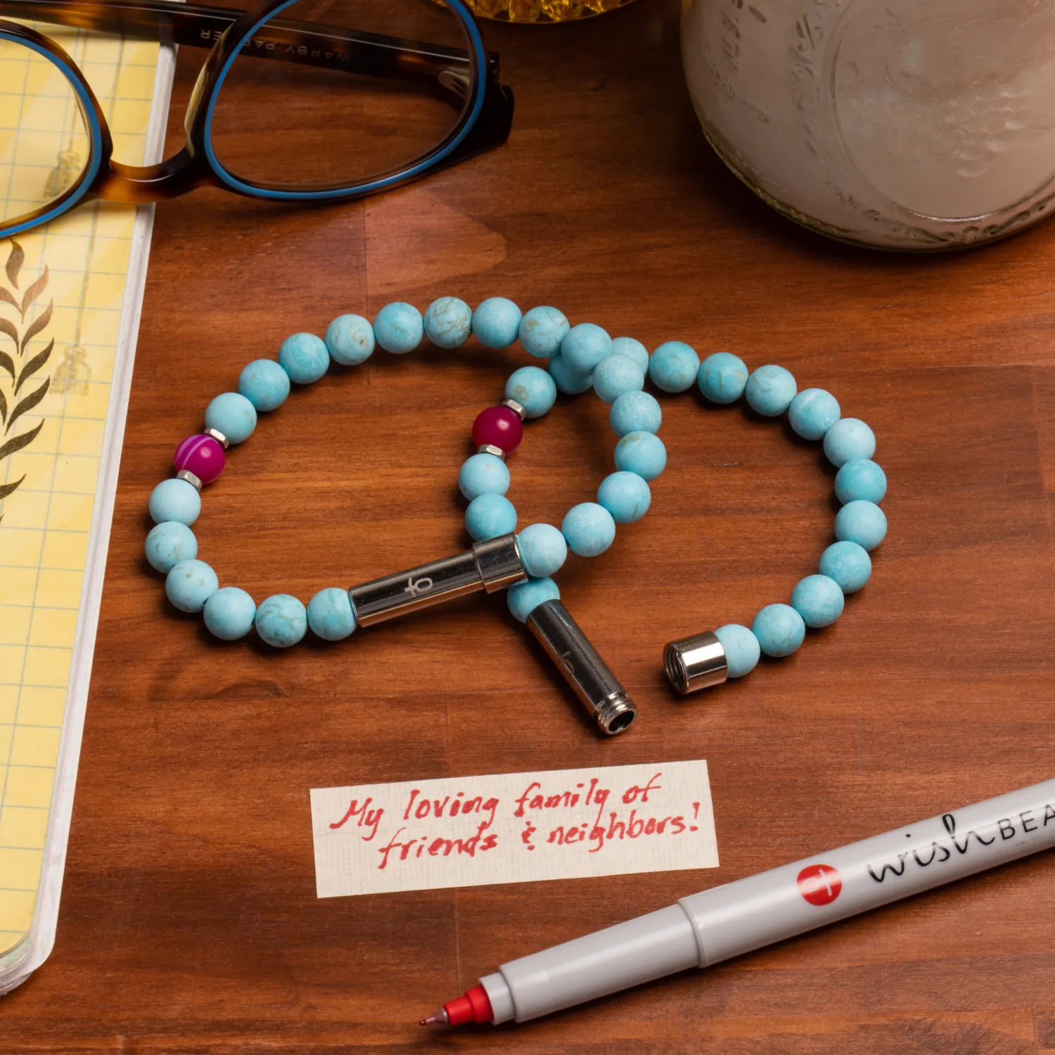 L.O.V.E. is the Answer Ohana Wish Bracelet