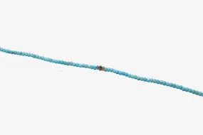 Margaret Solow 18k Sleeping Beauty Turquoise   Diamond Beaded Bracelet