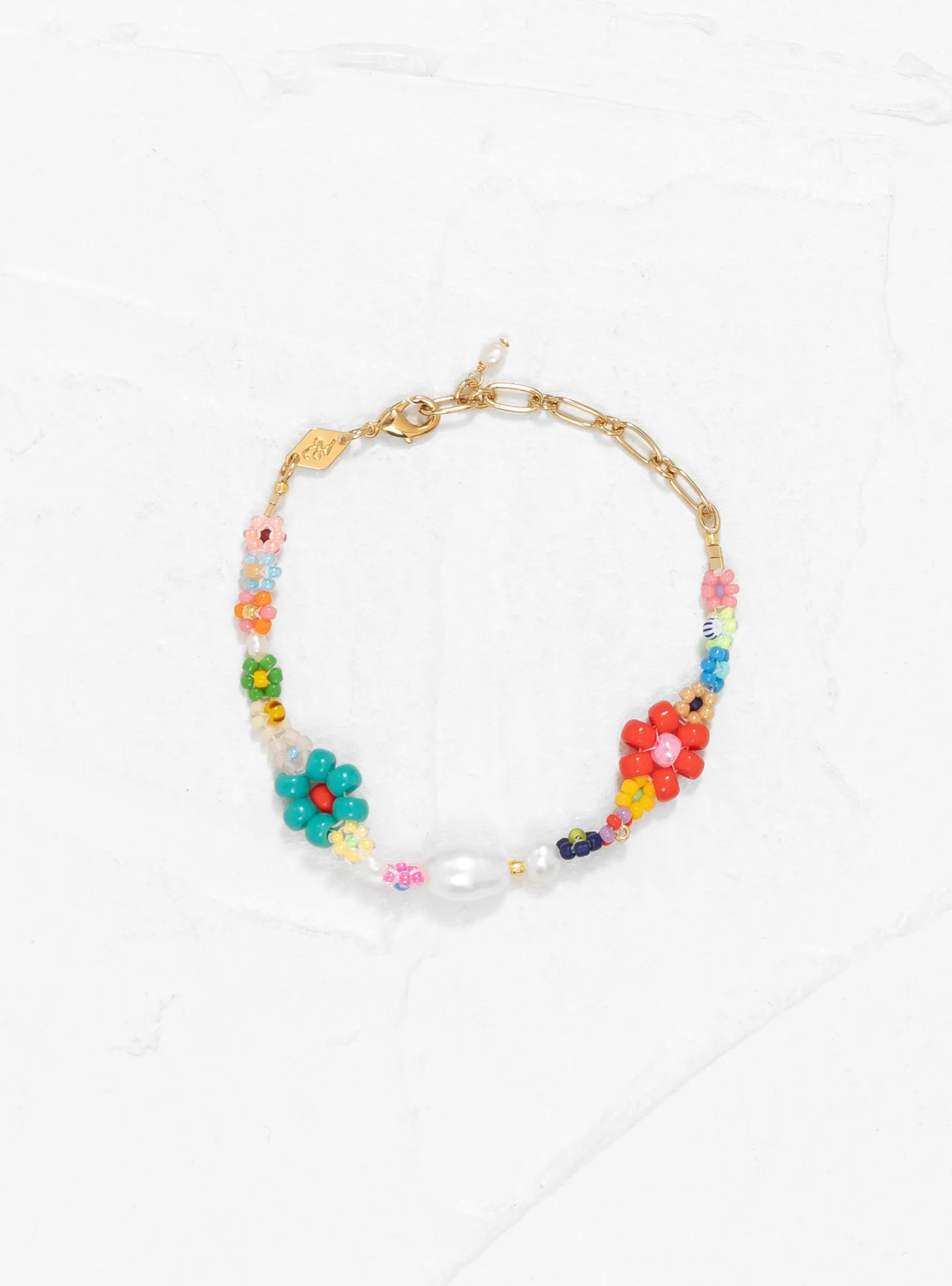 Mexi Flower Bracelet Golden