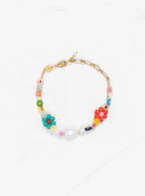 Mexi Flower Bracelet Golden