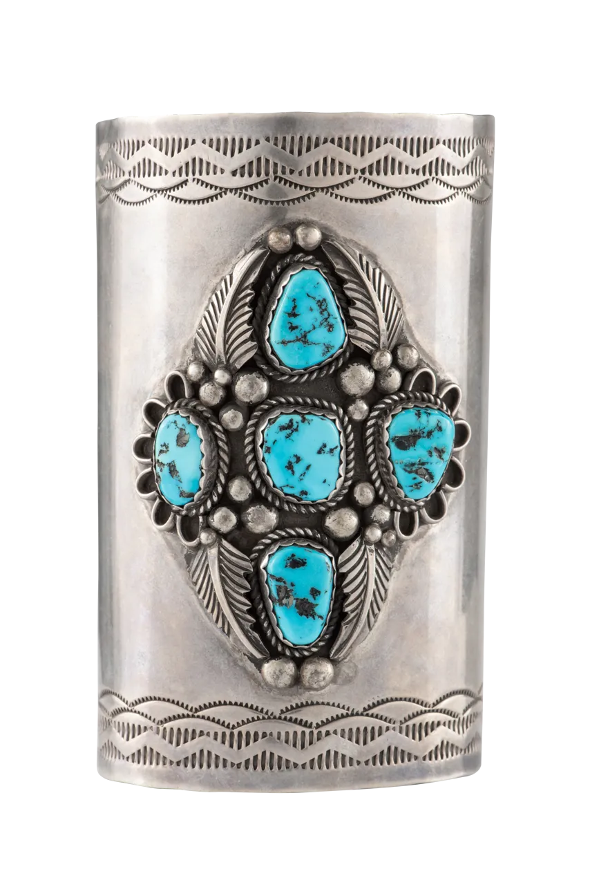 Morenci Turquoise Cuff Bracelet