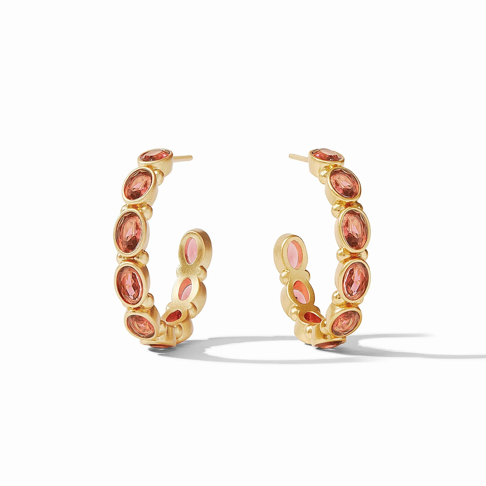Mykonos Hoop Coral Medium