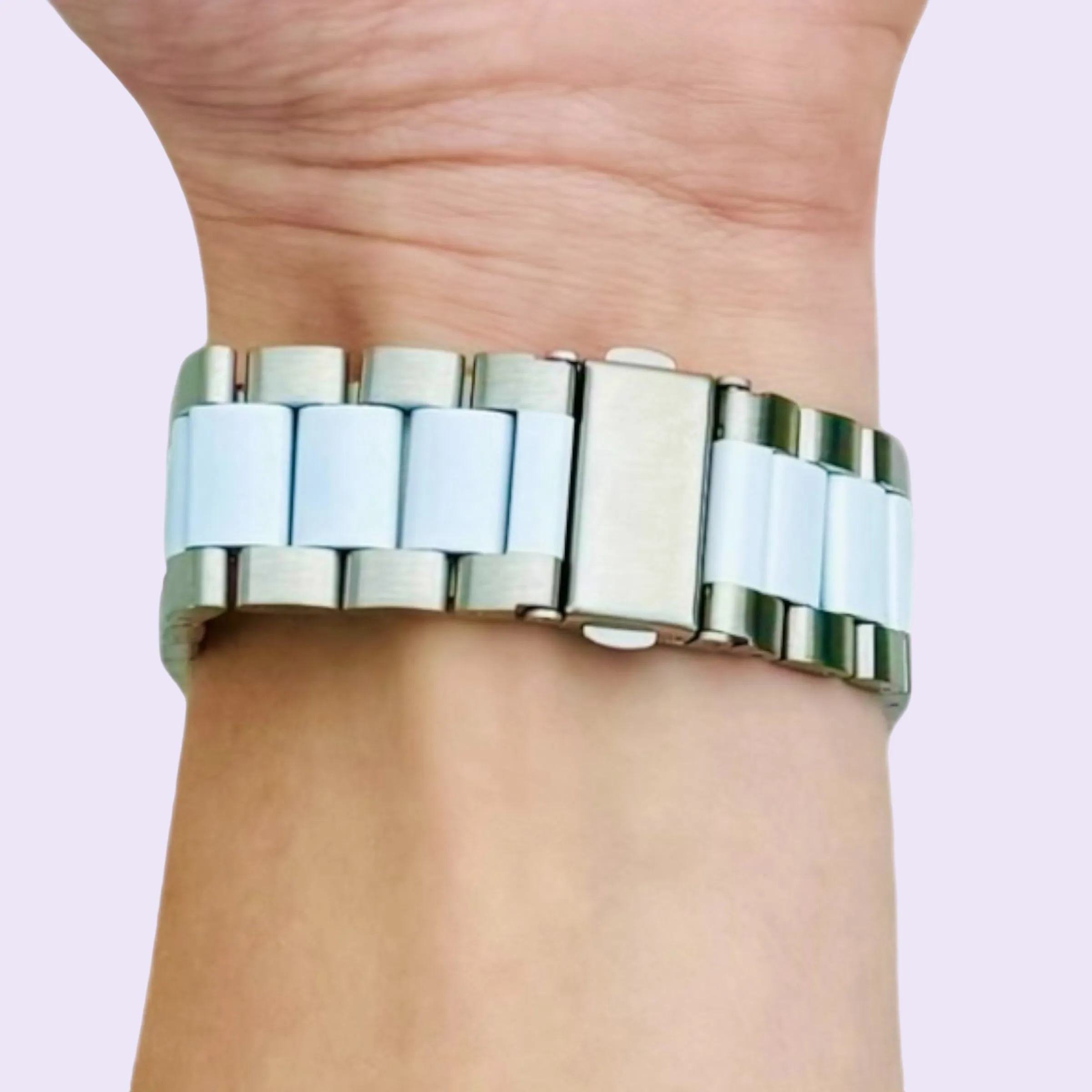 Oppo Watch 46mm Stainless Steel Link Watch Strap
