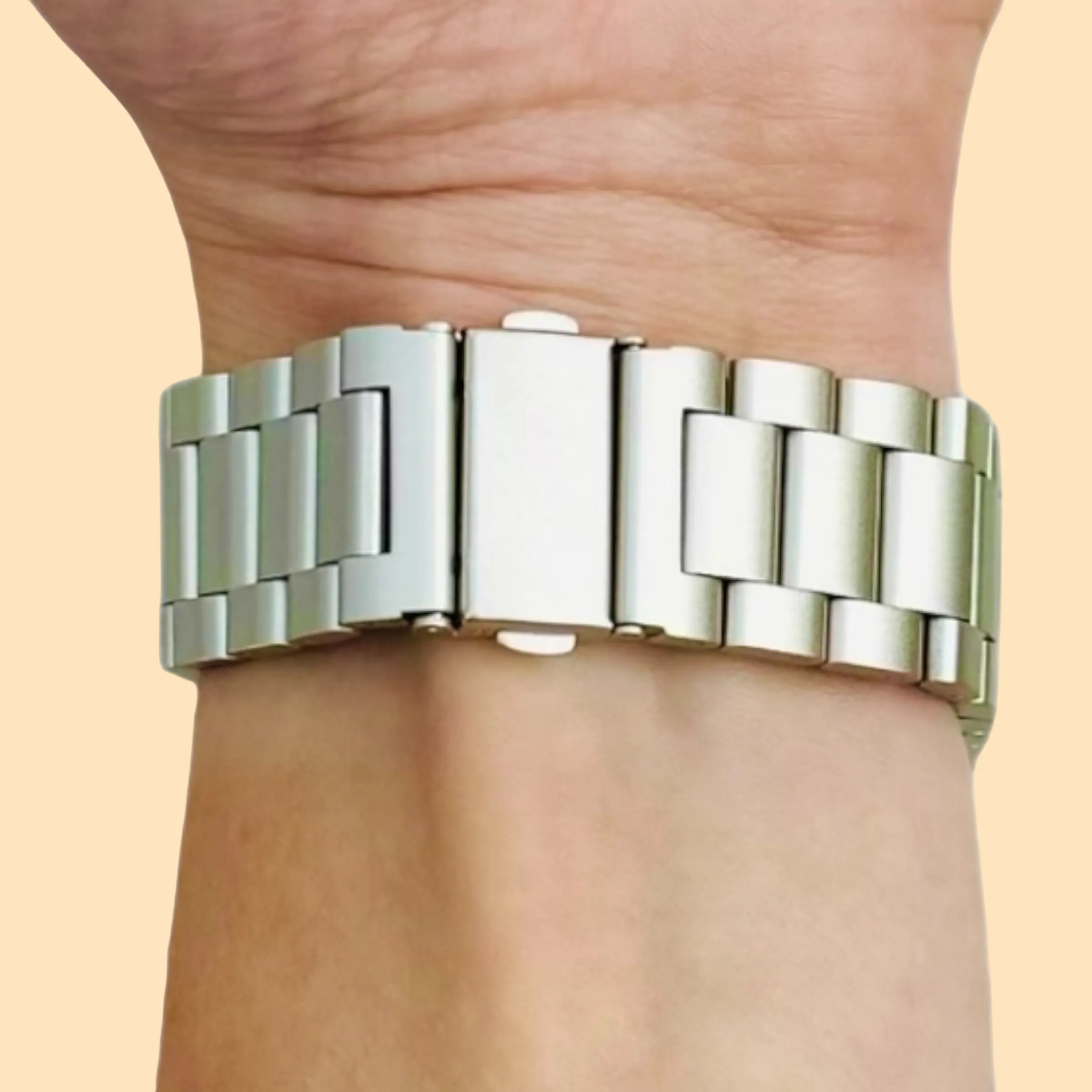 Oppo Watch 46mm Stainless Steel Link Watch Strap