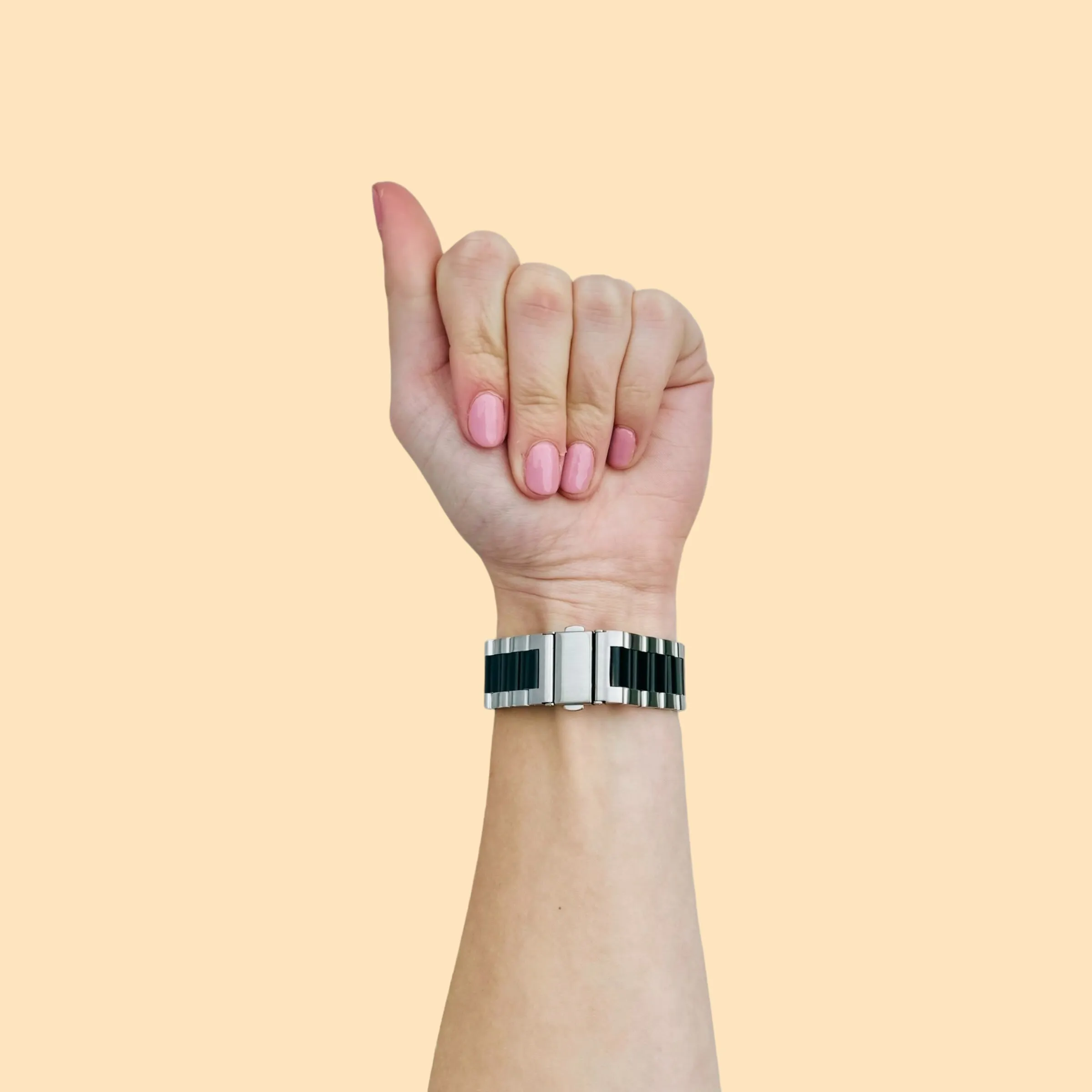 Oppo Watch 46mm Stainless Steel Link Watch Strap