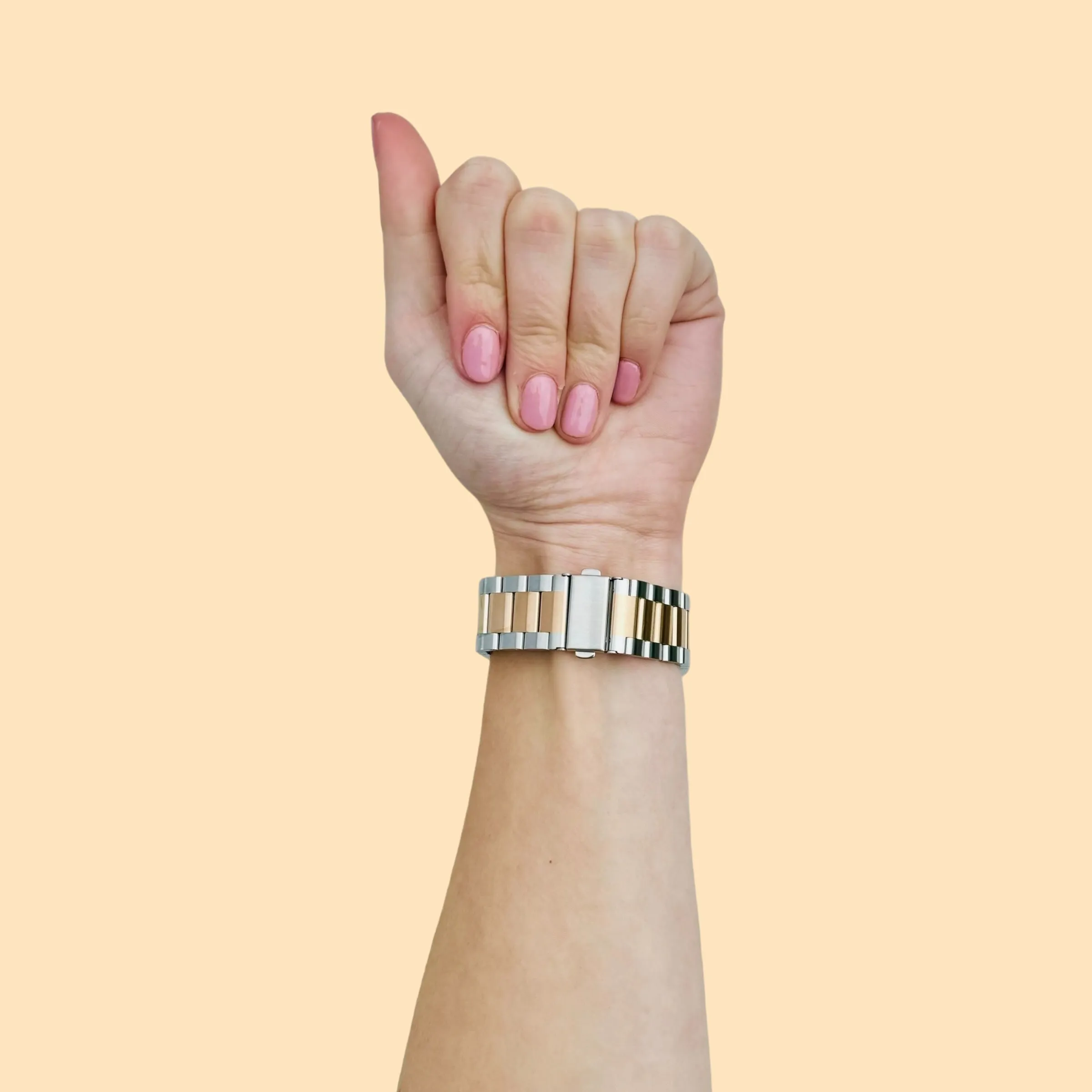 Oppo Watch 46mm Stainless Steel Link Watch Strap