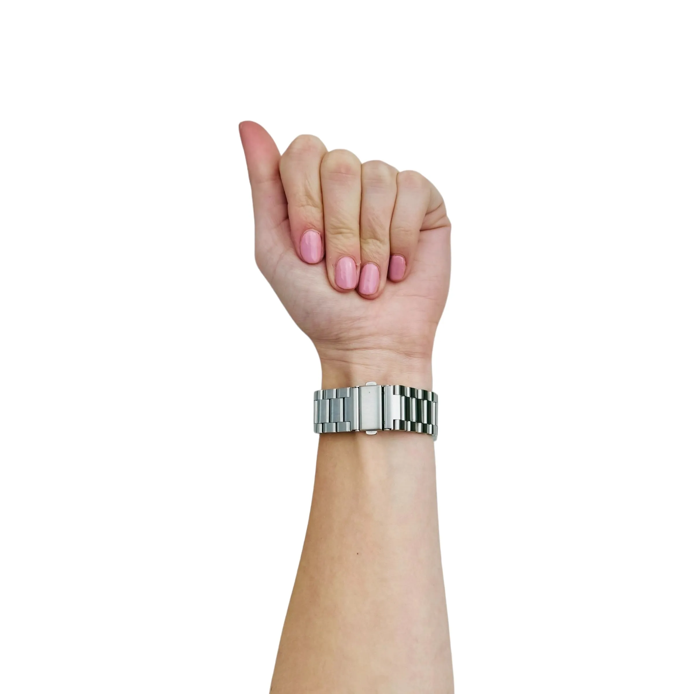 Oppo Watch 46mm Stainless Steel Link Watch Strap