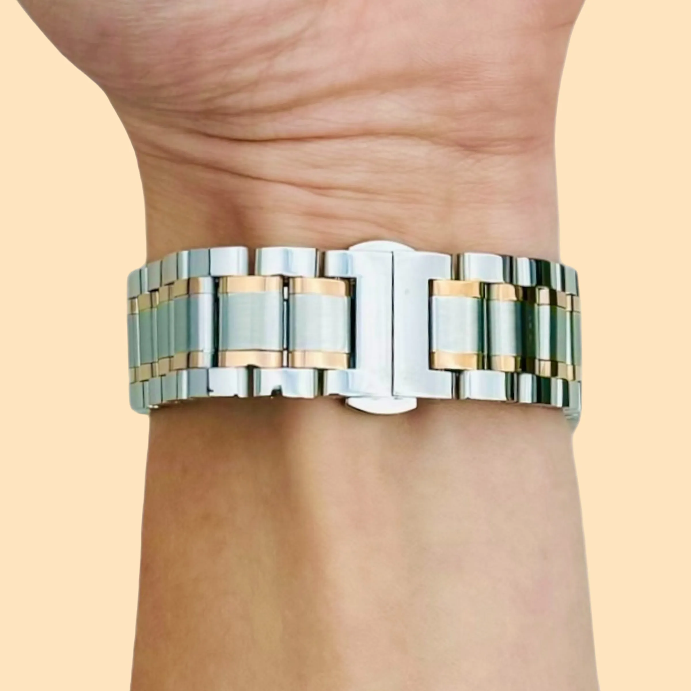 Oppo Watch 46mm Stainless Steel Link Watch Strap